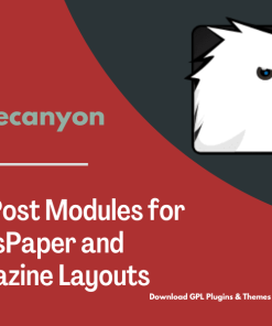 WP Post Modules for NewsPaper and Magazine Layouts