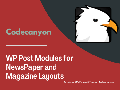 WP Post Modules for NewsPaper and Magazine Layouts