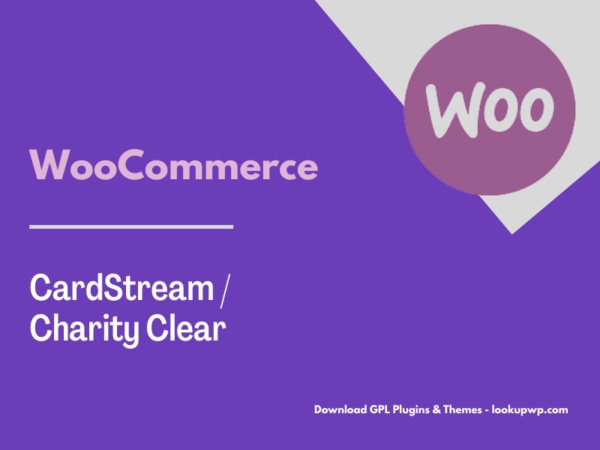 WooCommerce CardStream Charity Clear Pimg