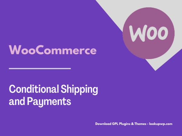WooCommerce Conditional Shipping and Payments Pimg