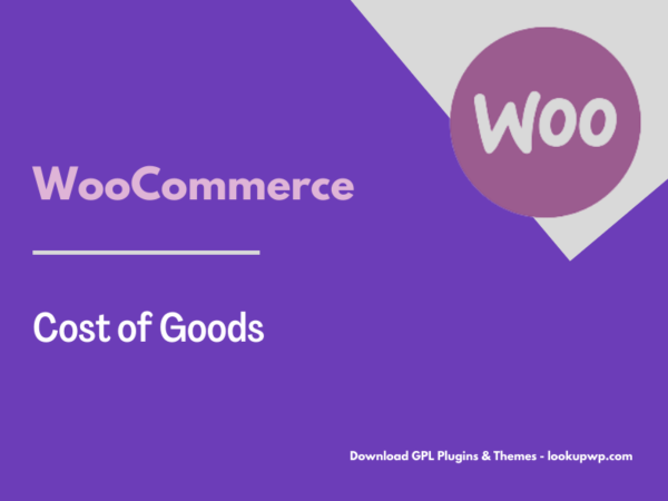 WooCommerce Cost of Goods Pimg