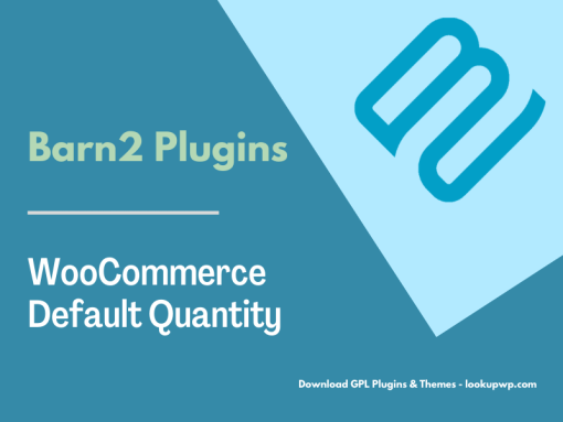 WooCommerce Default Quantity Pimg