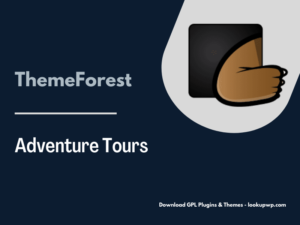 Adventure Tours – WordPress TourTravel Theme