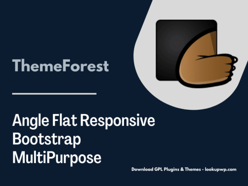 Angle Flat Responsive Bootstrap MultiPurpose Theme