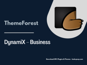 DynamiX – Business Corporate WordPress Theme