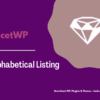 FacetWP – Alphabetical Listing