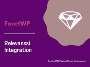 FacetWP – Relevanssi Integration
