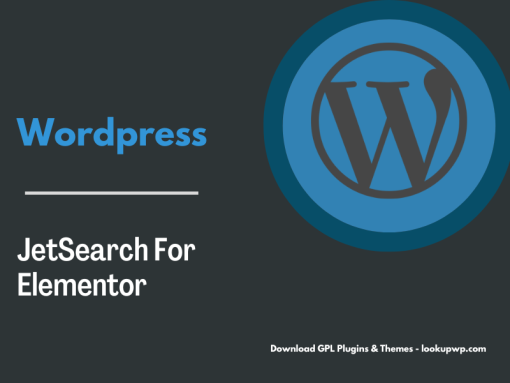 JetSearch For Elementor