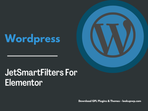 JetSmartFilters For Elementor