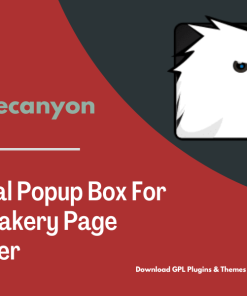 Modal Popup Box For WPBakery Page Builder