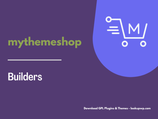 MyThemeShop Builders WordPress Theme