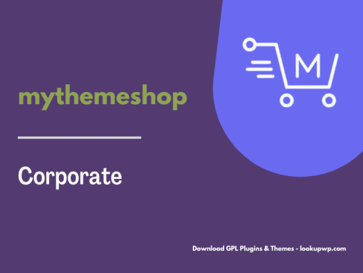 MyThemeShop Corporate WordPress Theme