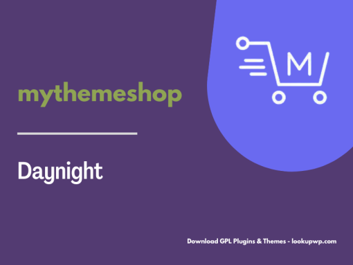 MyThemeShop Daynight WordPress Theme