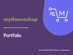MyThemeShop Portfolio WordPress Theme