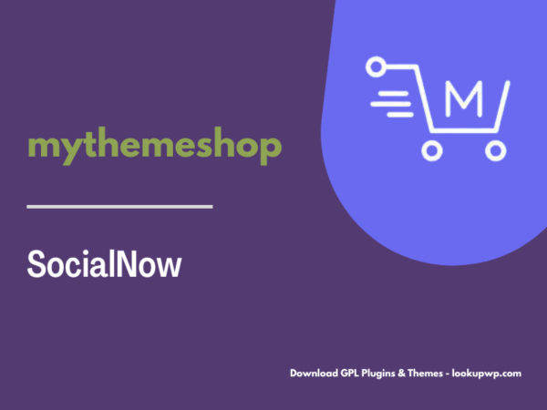 MyThemeShop SocialNow WordPress Theme