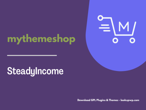 MyThemeShop SteadyIncome WordPress Theme