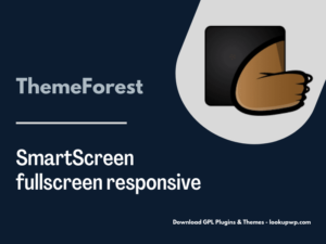 SmartScreen fullscreen responsive WordPress Theme