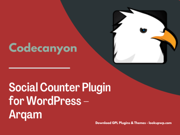 Social Counter Plugin for WordPress – Arqam