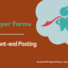 Super Forms – Front-end Posting