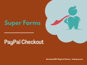 Super Forms – PayPal Checkout