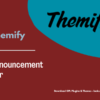 Themify Announcement Bar