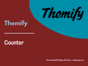 Themify Builder Counter