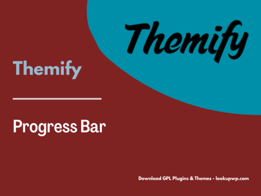 Themify Builder Progress Bar