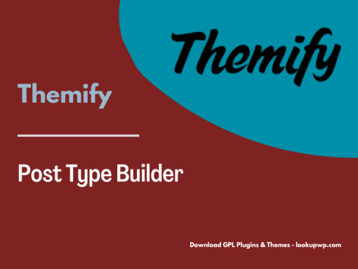 Themify Post Type Builder