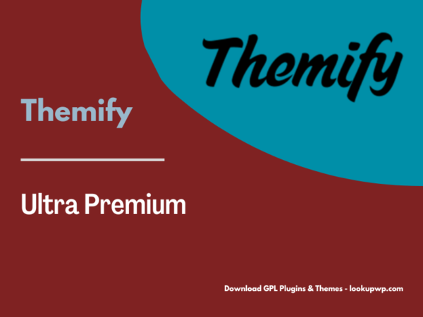 Themify Ultra Premium WordPress Theme