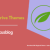 Thrive Themes Focusblog WordPress Theme