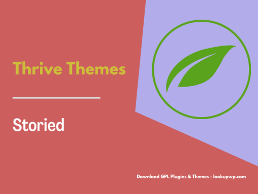 Thrive Themes Storied WordPress Theme