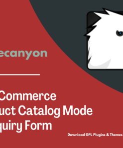 WooCommerce Product Catalog Mode & Enquiry Form