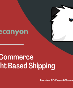 WooCommerce Weight Based Shipping