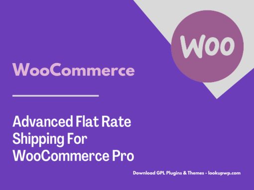 Advanced Flat Rate Shipping For WooCommerce Pro