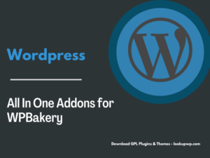 All In One Addons for WPBakery Page Builder (formerly Visual Composer)