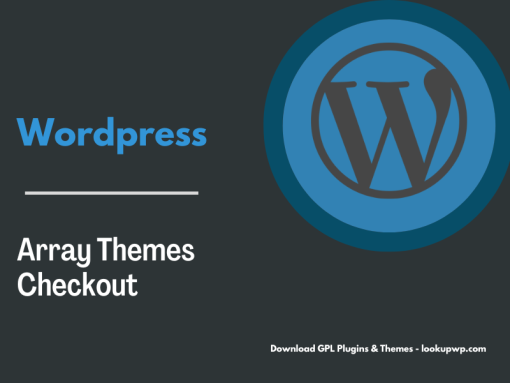 Array Themes Checkout WordPress Theme