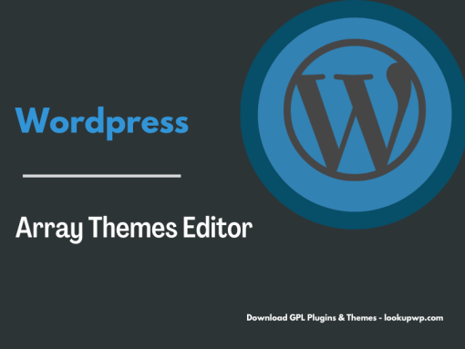 Array Themes Editor WordPress Theme