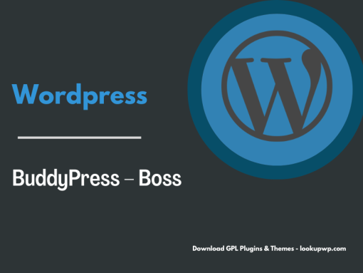 BuddyPress – Boss