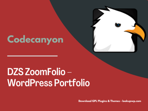 DZS ZoomFolio – WordPress Portfolio