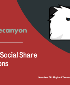 Easy Social Share Buttons