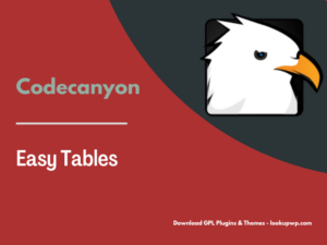 Easy Tables – Table Manager for WPBakery Page Builder