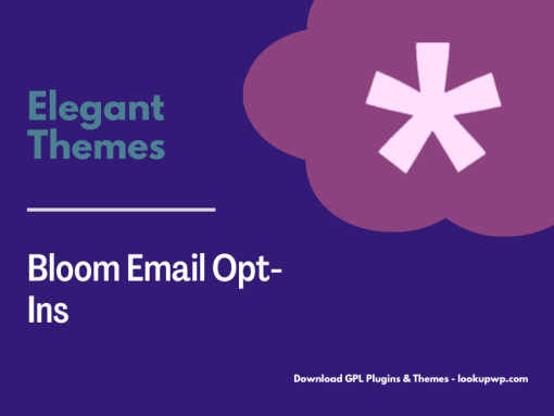 Elegant Themes Bloom Email Opt-Ins