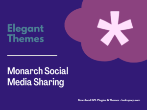Elegant Themes Monarch Social Media Sharing