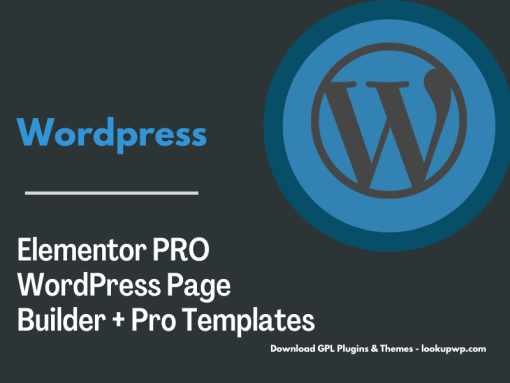 Elementor PRO WordPress Page Builder + Pro Templates