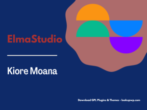 ElmaStudio Kiore Moana WordPress Theme