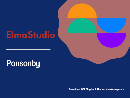 ElmaStudio Ponsonby WordPress Theme