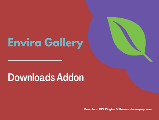 Envira Gallery – Downloads Addon