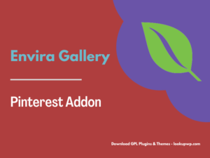 Envira Gallery – Pinterest Addon