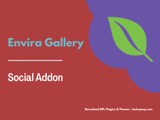 Envira Gallery – Social Addon