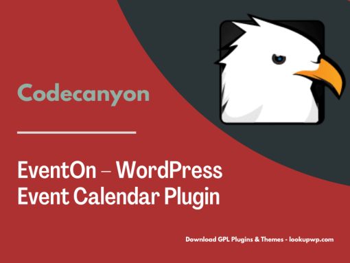 EventOn – WordPress Event Calendar Plugin